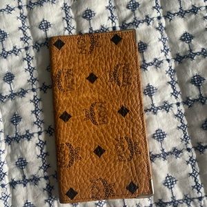 Authentic MCM passport holder